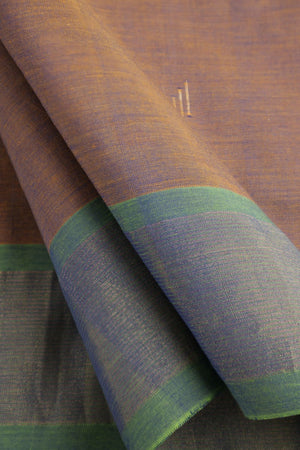 Buy Tussar Handloom Double Pallu Cotton Paithani Online
