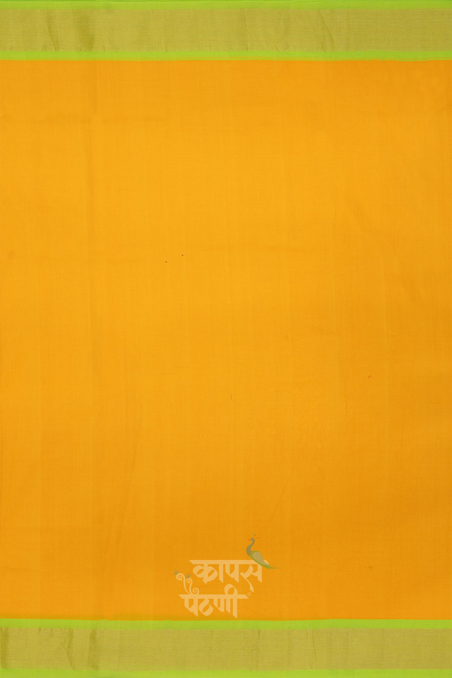 Buy Yellow Handloom Cotton Paithani Online At Best Price