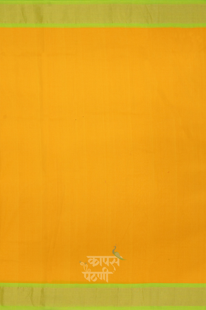 Buy Yellow Handloom Cotton Paithani Online At Best Price