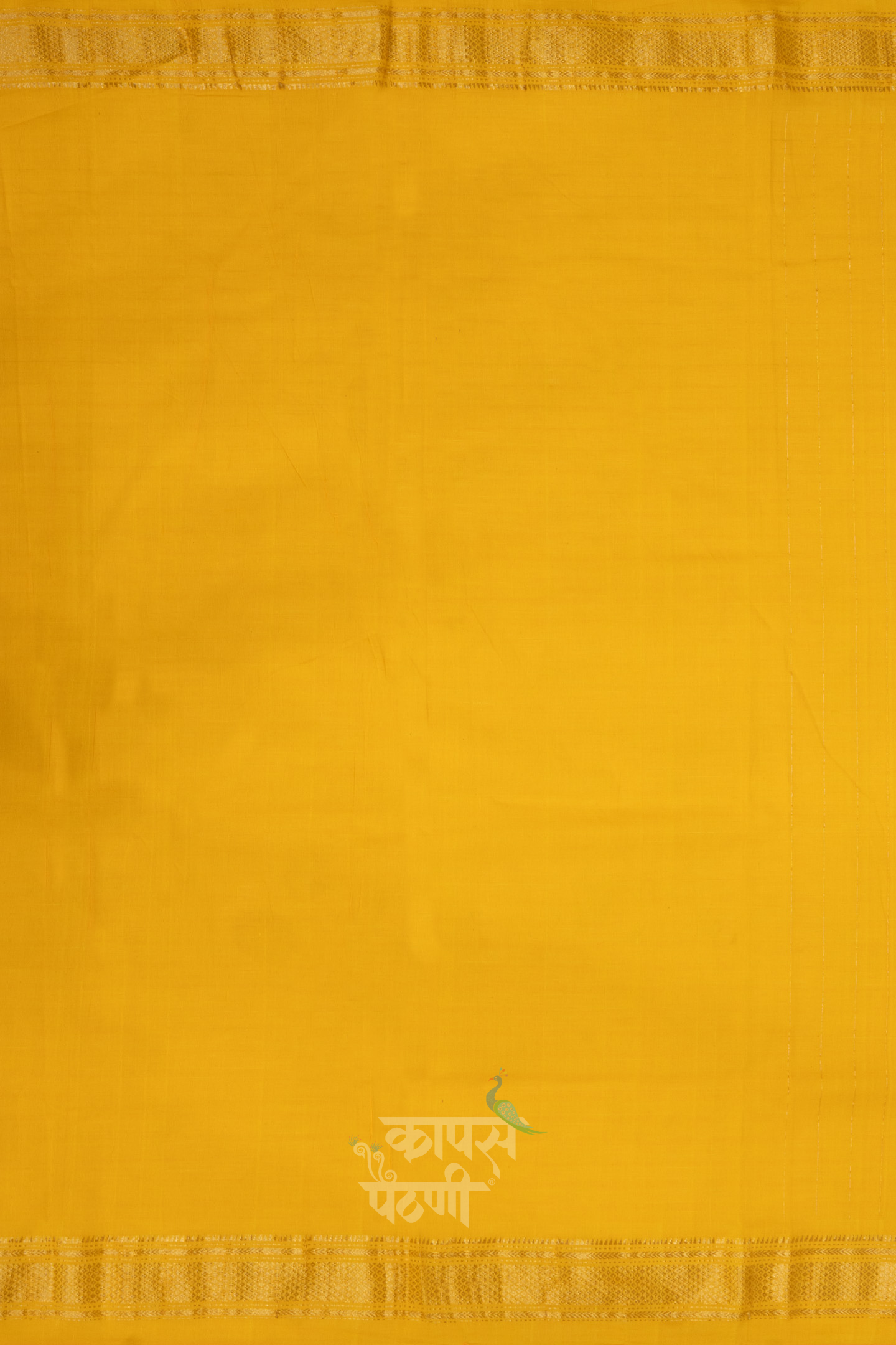 Buy Yellow Handloom Cotton Paithani Online In India