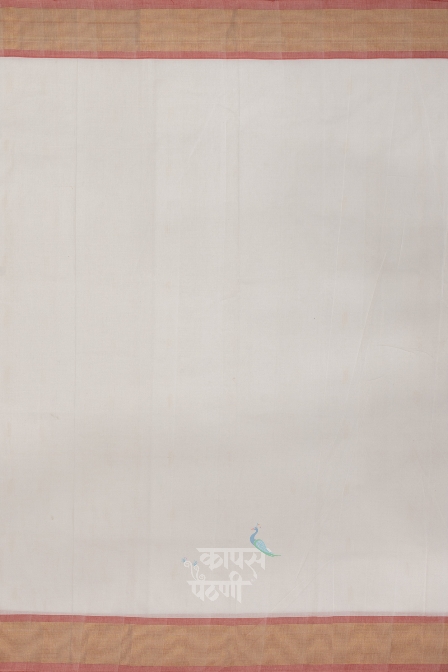 Order Best White Handloom Cotton Paithani Online At Best Price