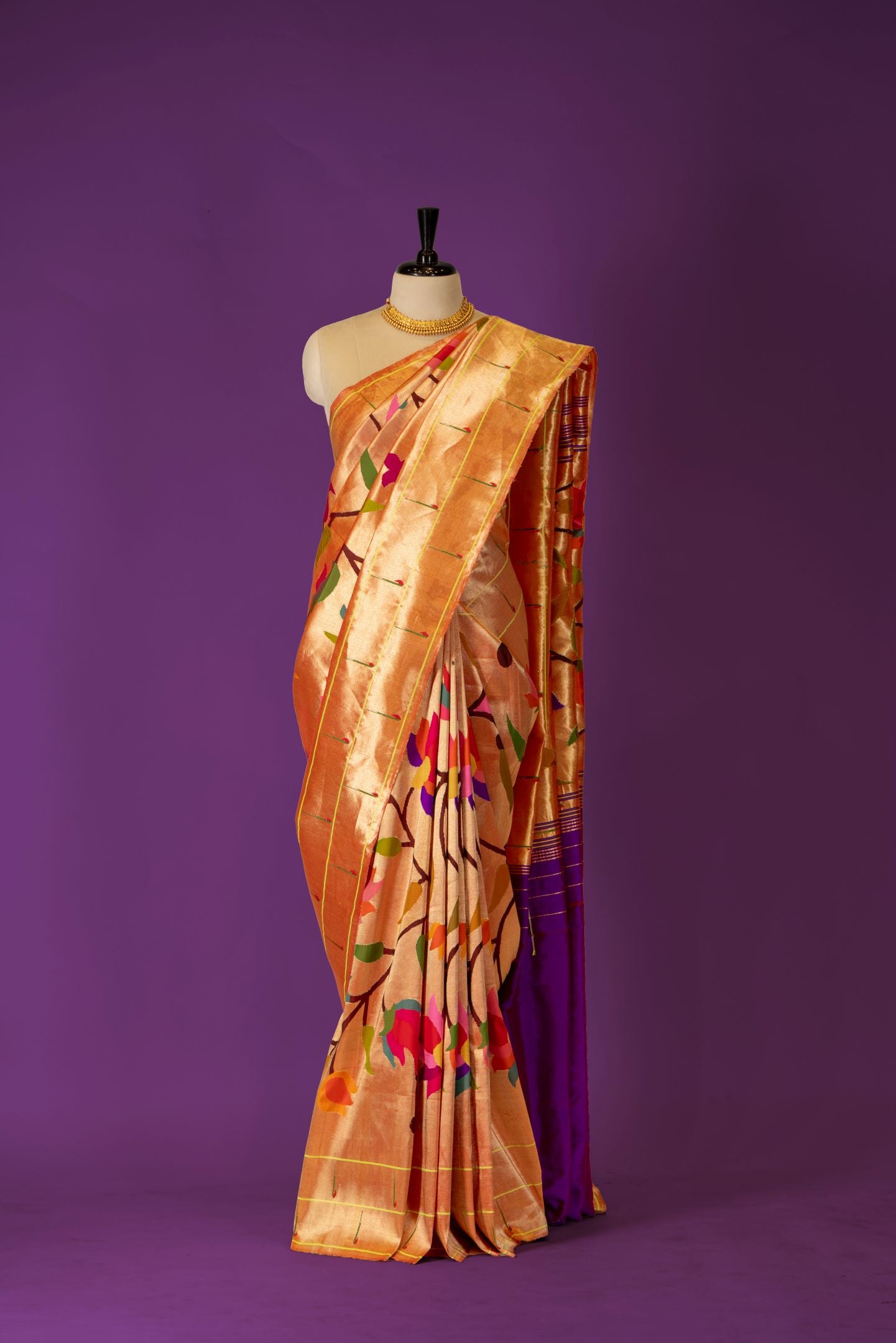 Handloom Brocade Paithani