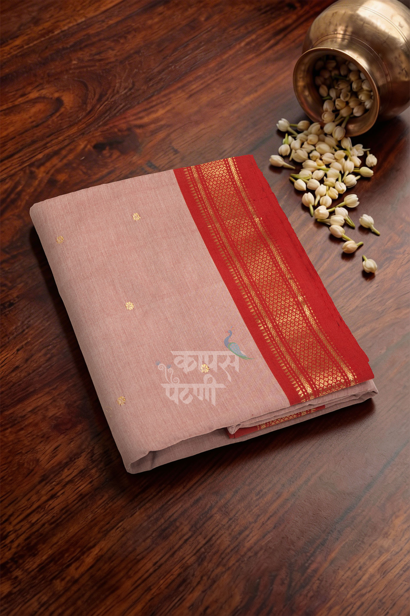 Shop Gajri Handloom Cotton Paithani Online