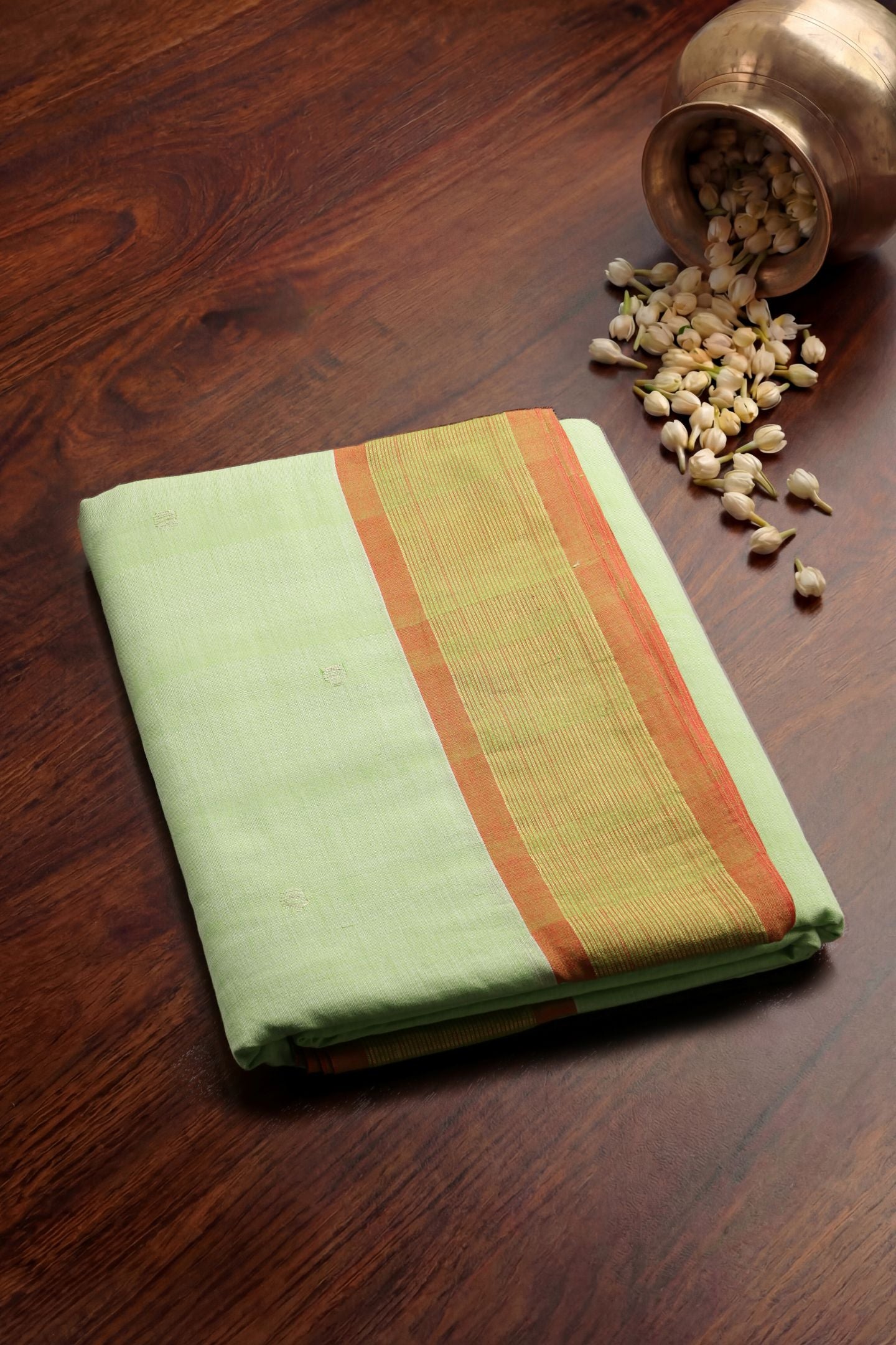 Handloom Cotton Paithani Rich Pallu