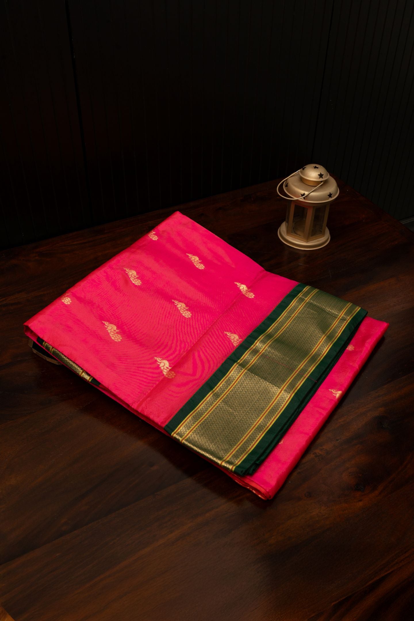 Kadiyal All Over Peacock Butta Saree