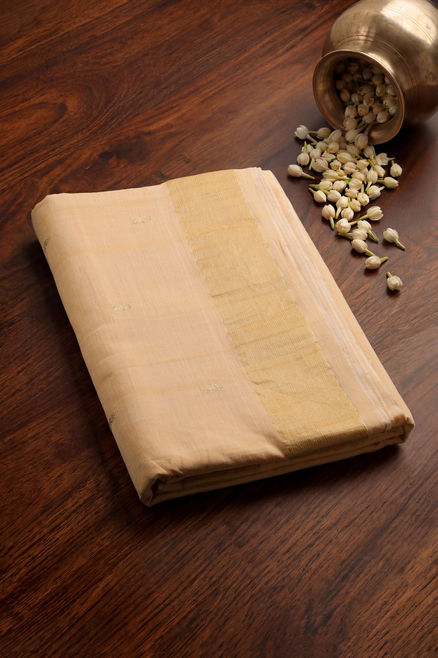 Handloom Cotton Paithani Rich Pallu