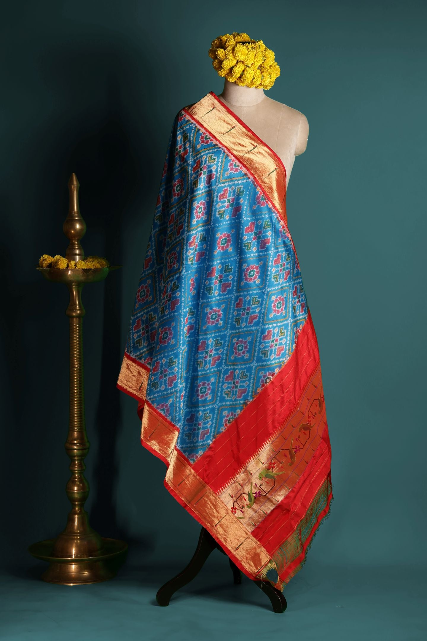 Ikkat (Patola) Dupatta