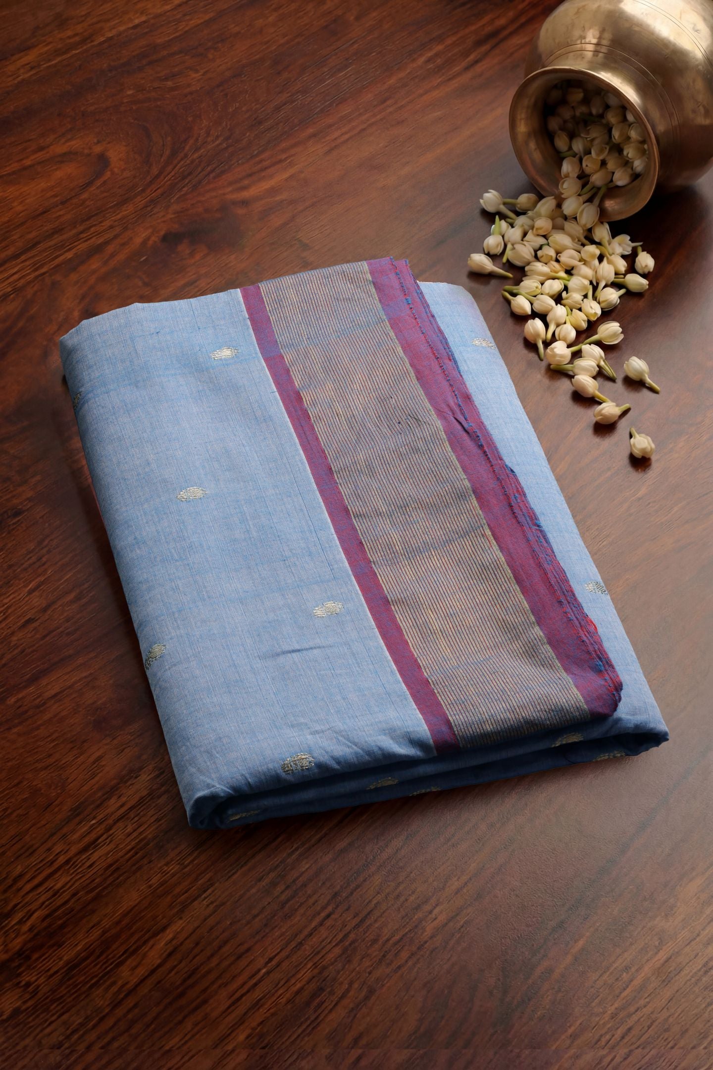 Handloom Cotton Paithani Rich Pallu