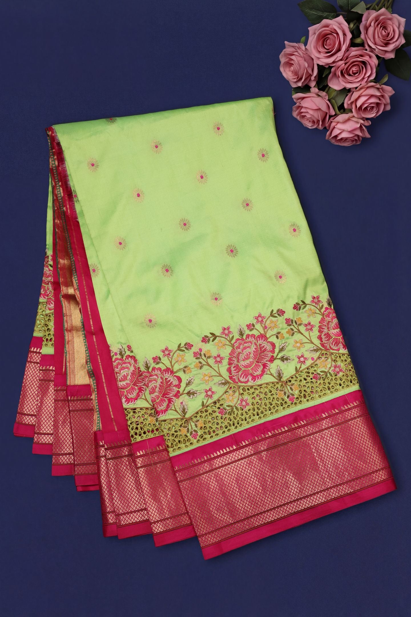 Kadiyal Petit Cut-work Border