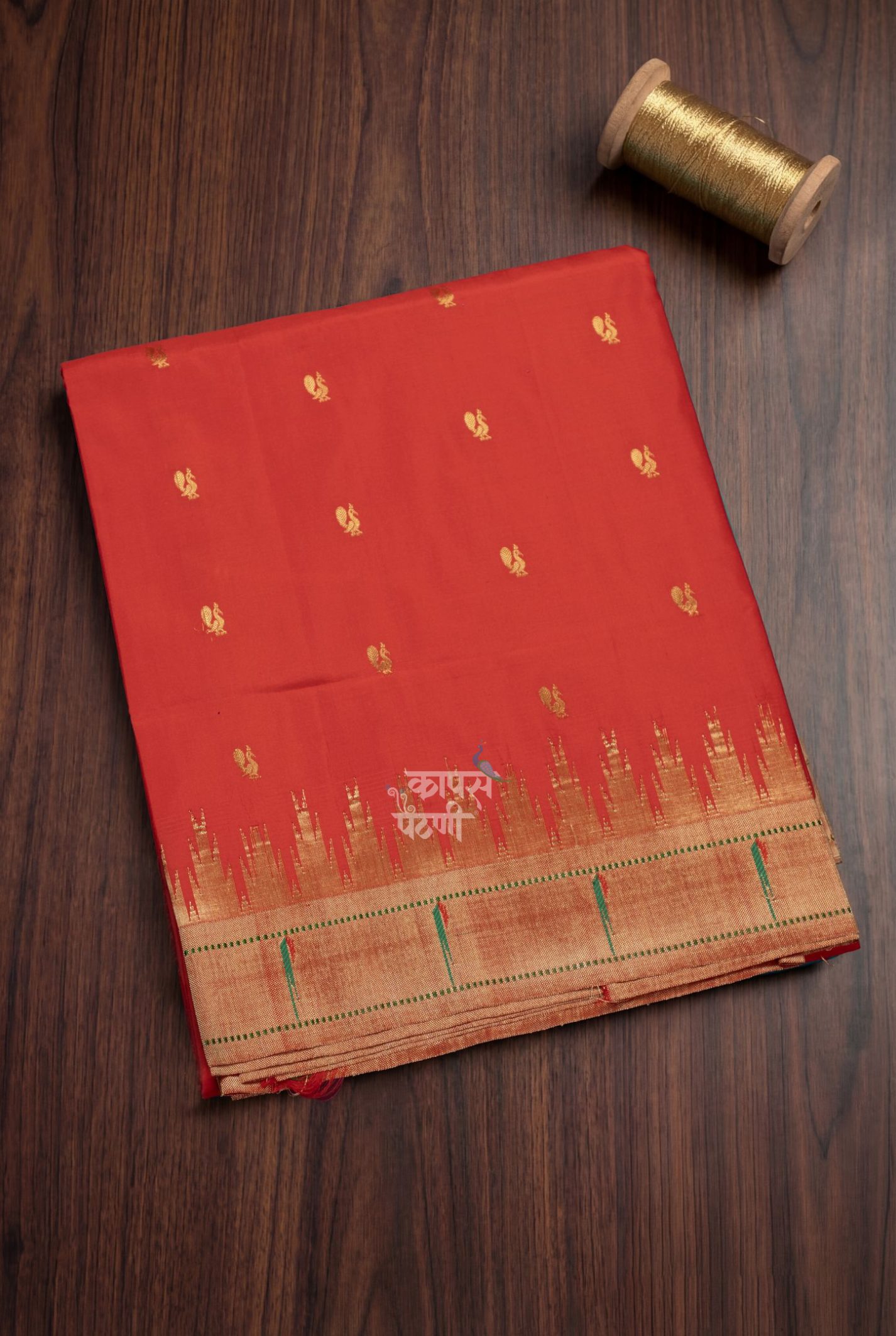 Gangotri Temple Temple Muniya Border Saree