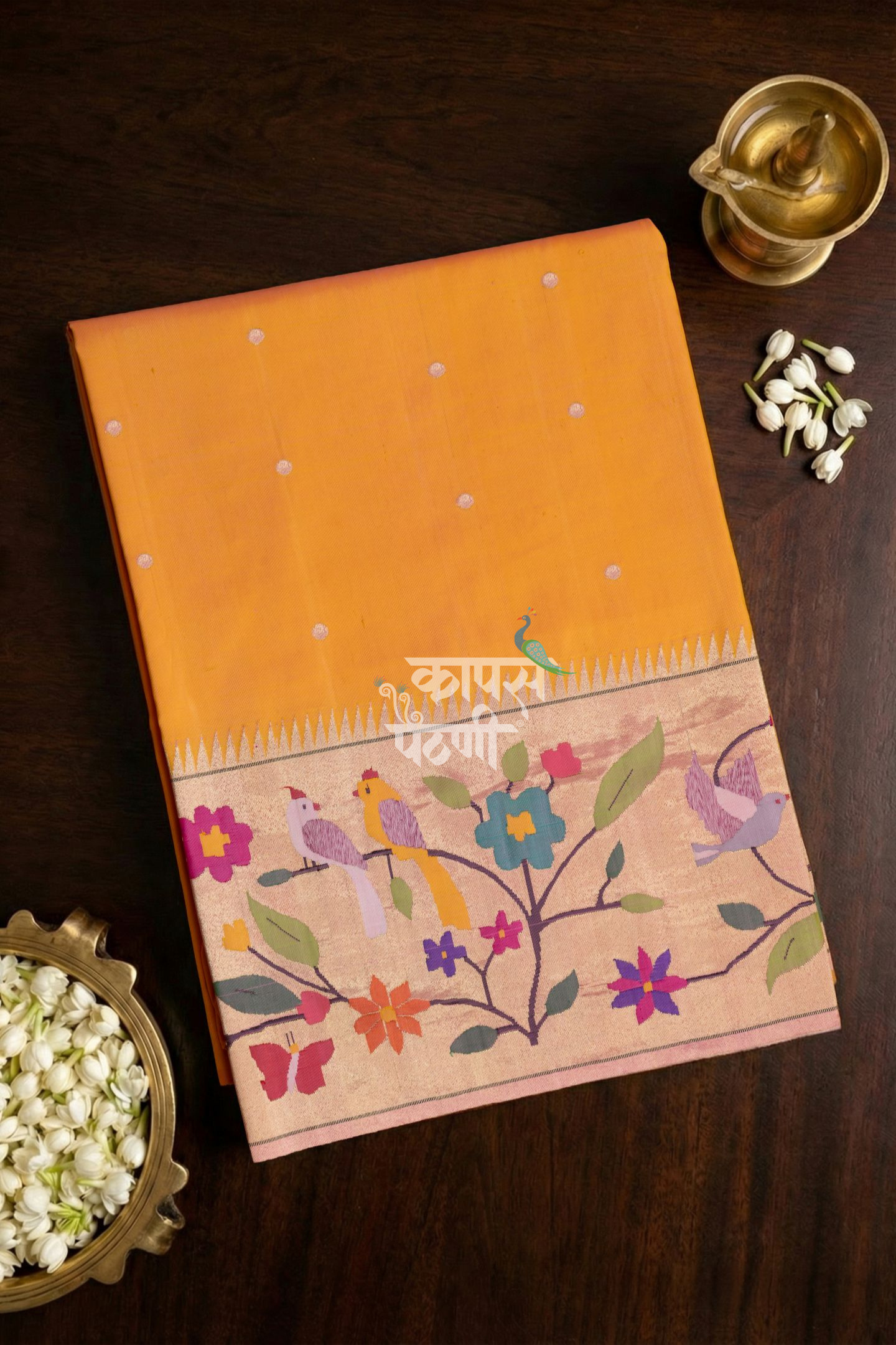 Hand Woven Brocade Paithani