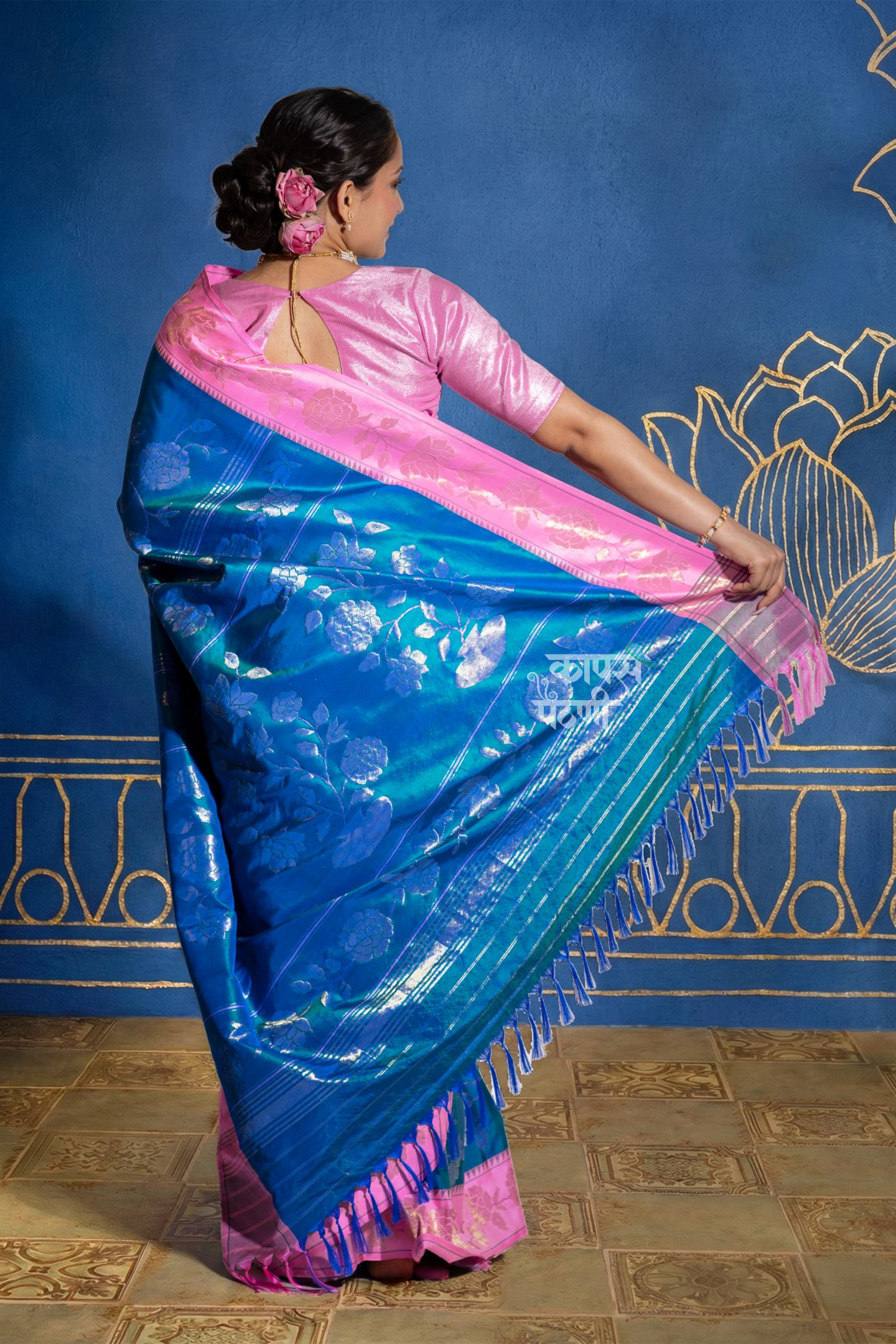 Hand Woven Brocade Paithani