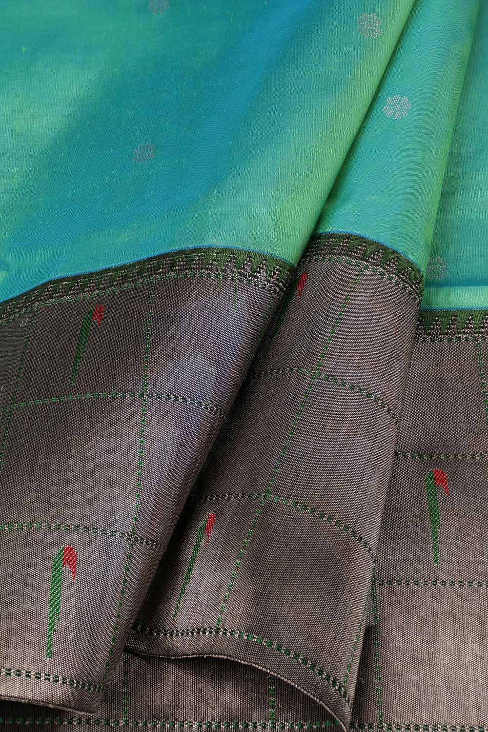 Tripple Muniya Silver Border