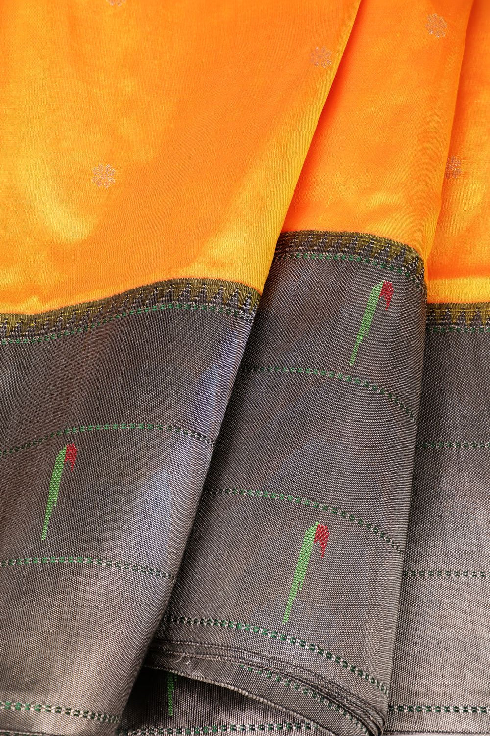 Tripple Muniya Silver Border