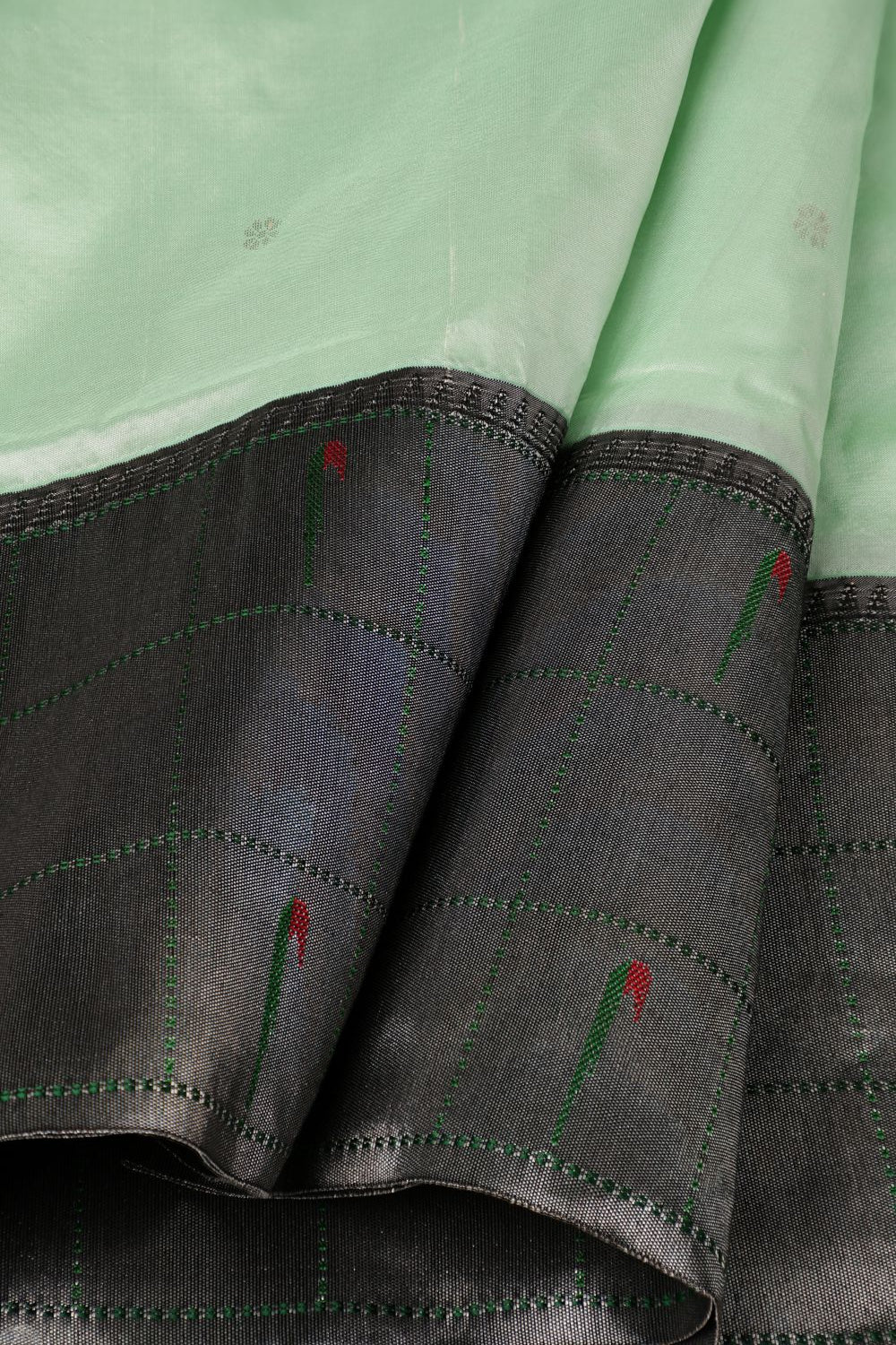 Tripple Muniya Silver Border