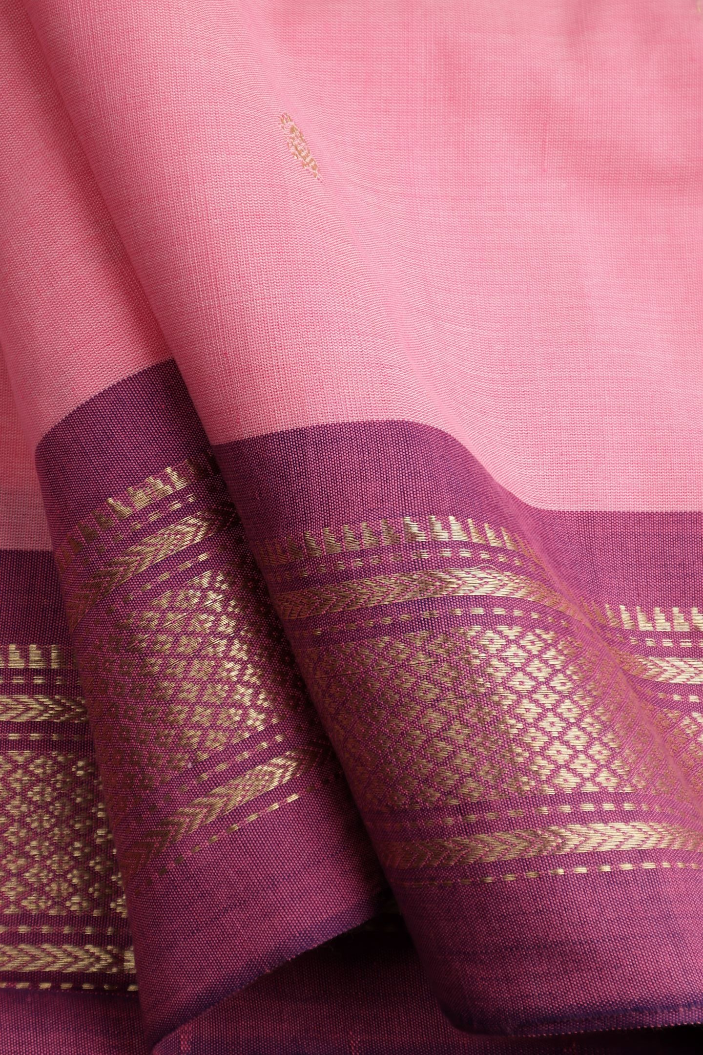 Handloom Cotton Paithani Rich Pallu