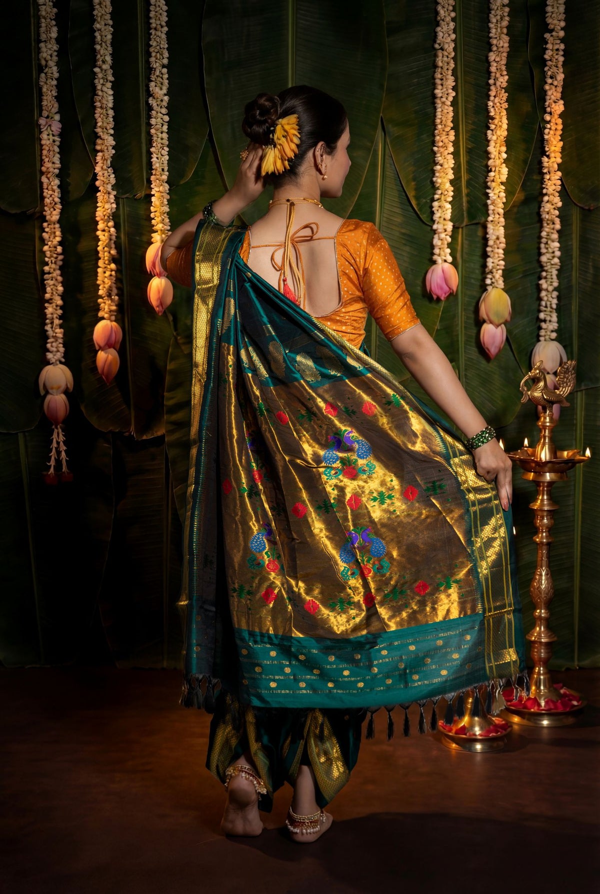 Traditional Nauvari Saree Kapse Paithani traditional-nauvari-saree-kapse-paithani
