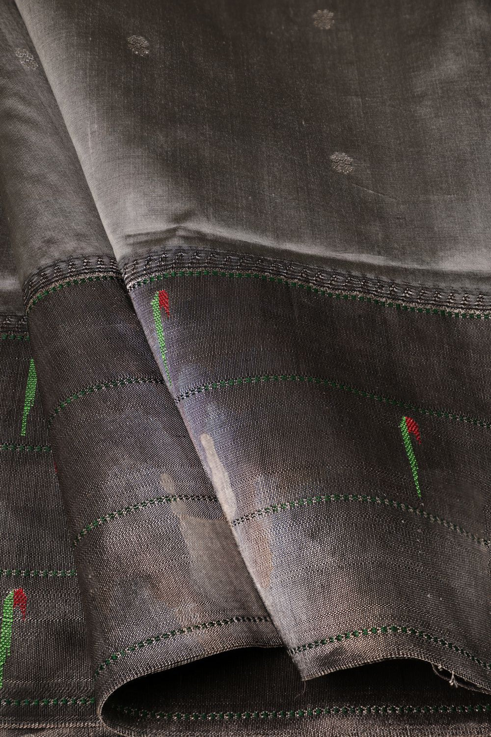 Tripple Muniya Silver Border