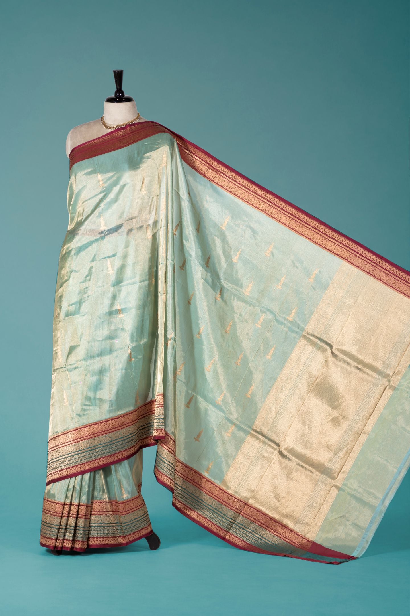 Hand Woven Katan Tissue Butta