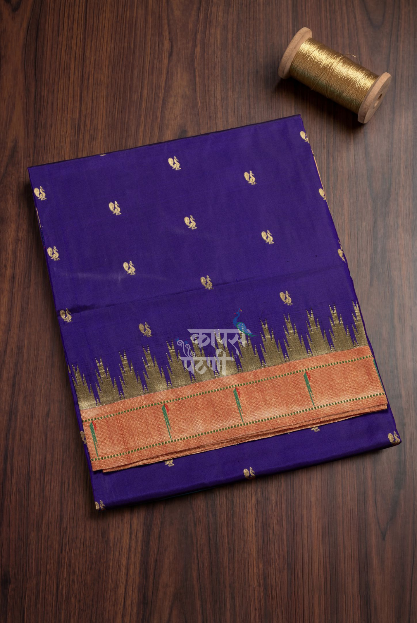 Gangotri Temple Temple Muniya Border Saree
