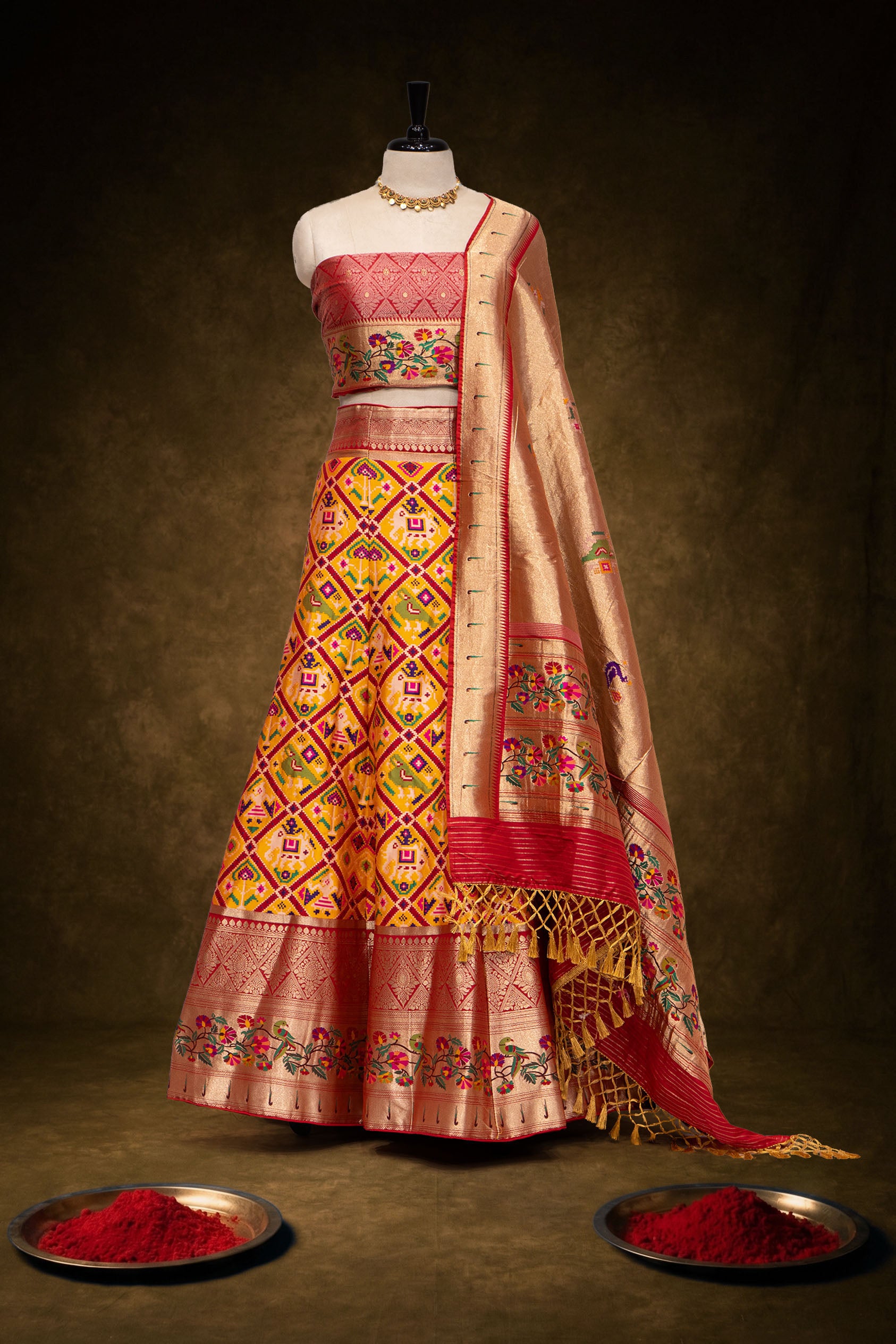 Traditional Patola Lehenga