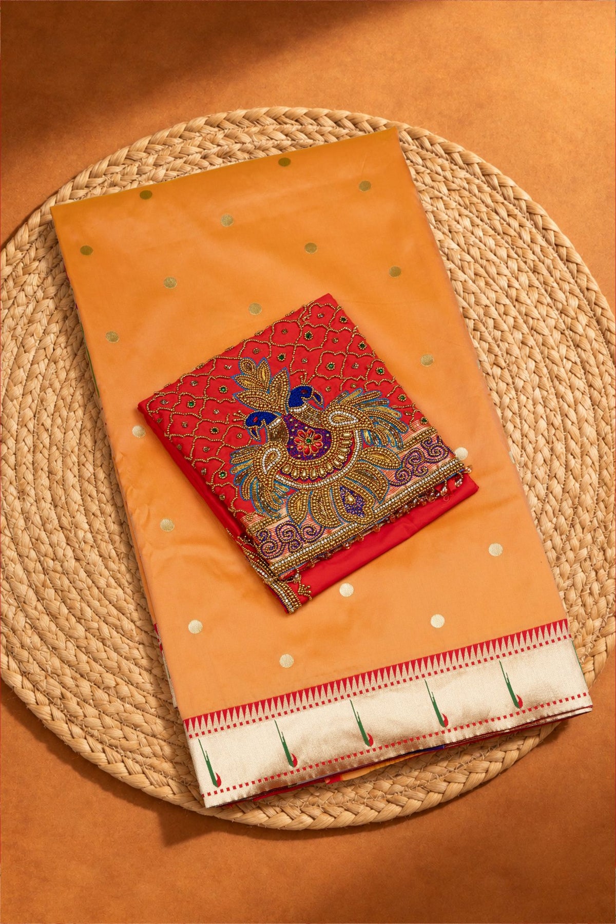 Designer Muniya Border Saree