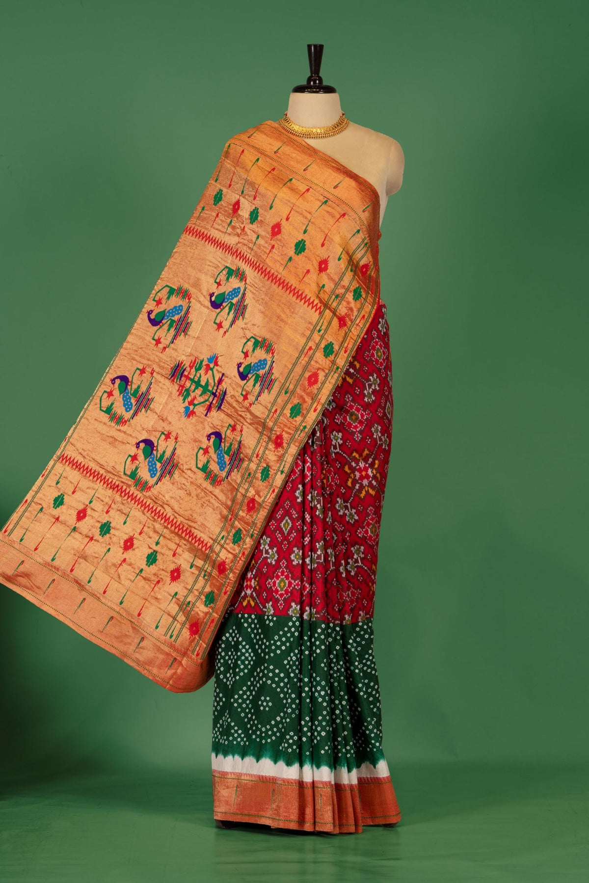 Traditional Fusion Saree