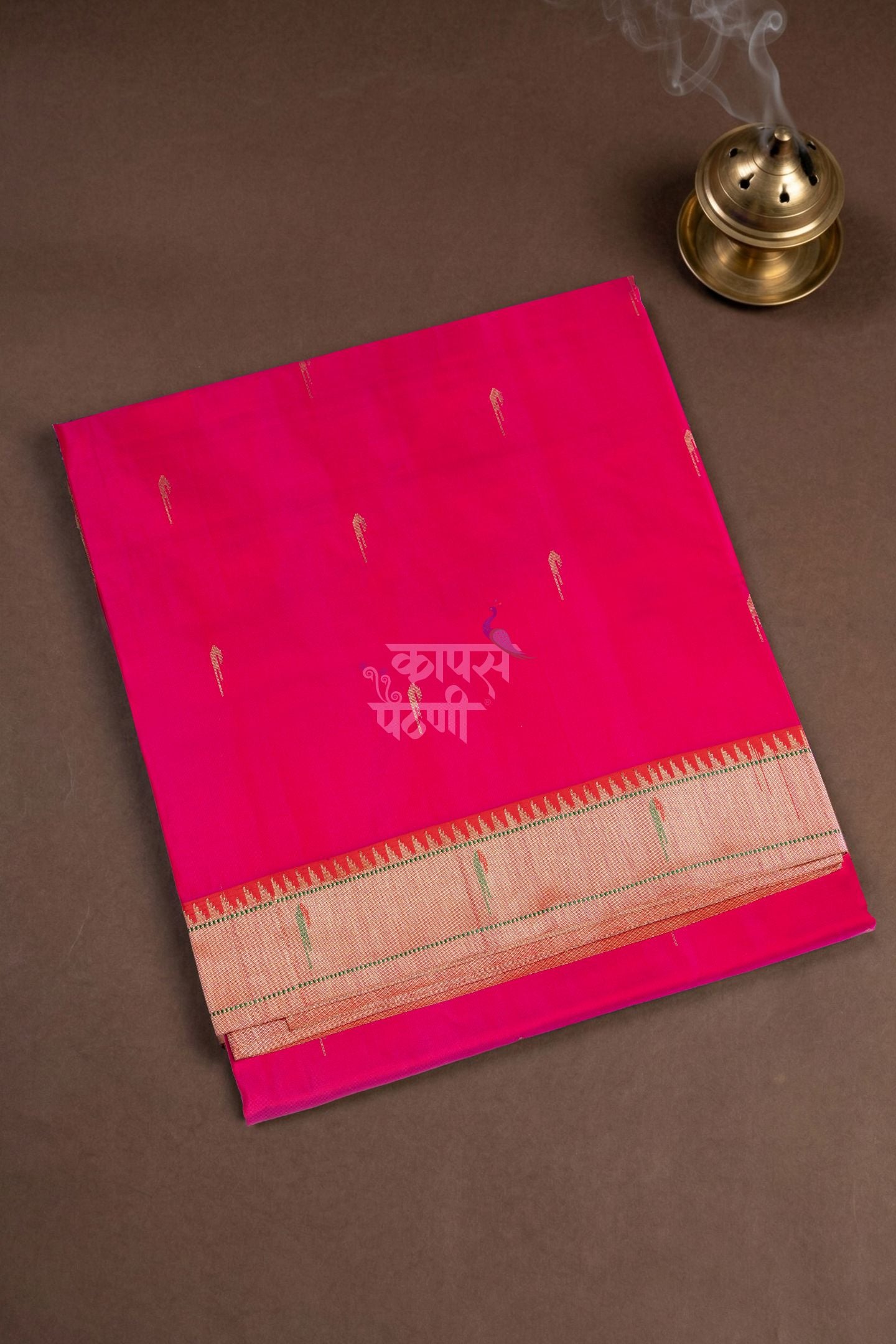 Gangotri Turning Pure Silk Muniya Saree