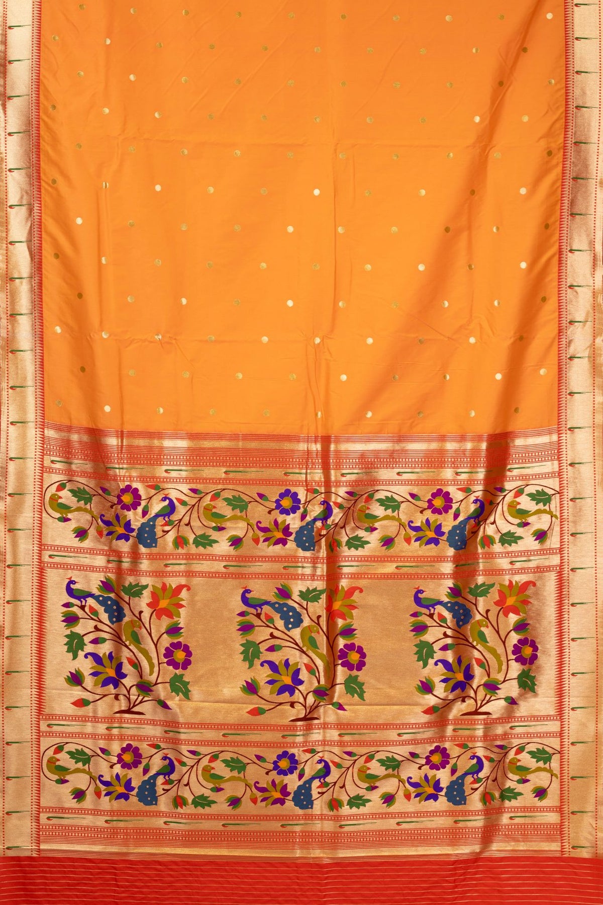 Designer Muniya Border Saree
