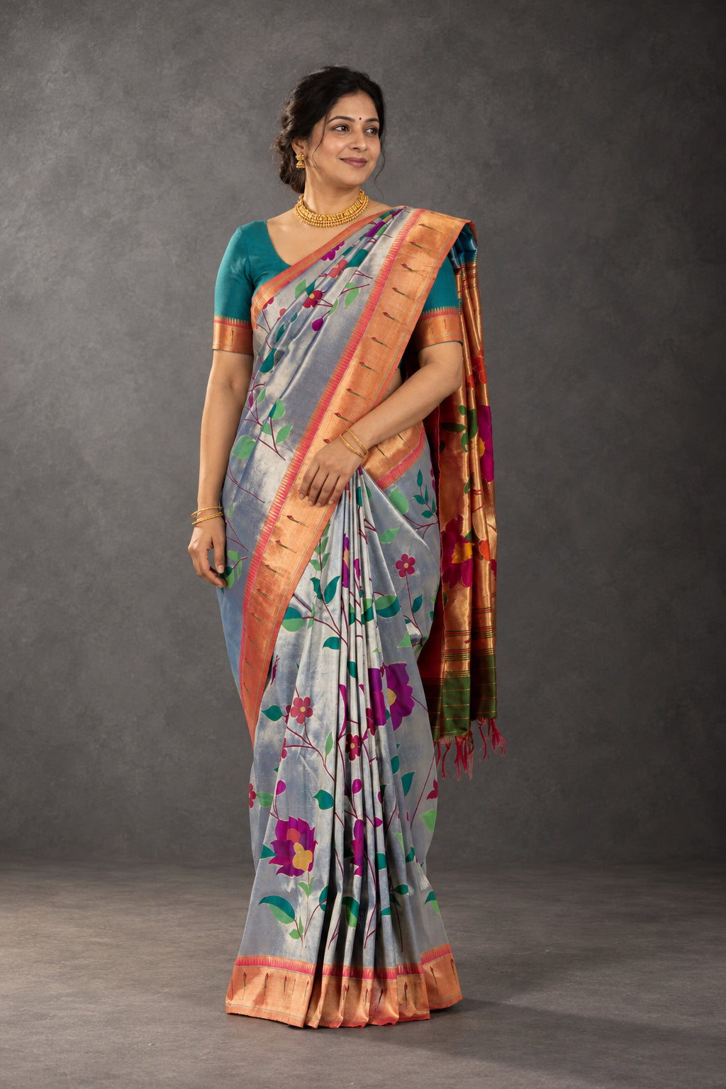Handloom Brocade Paithani