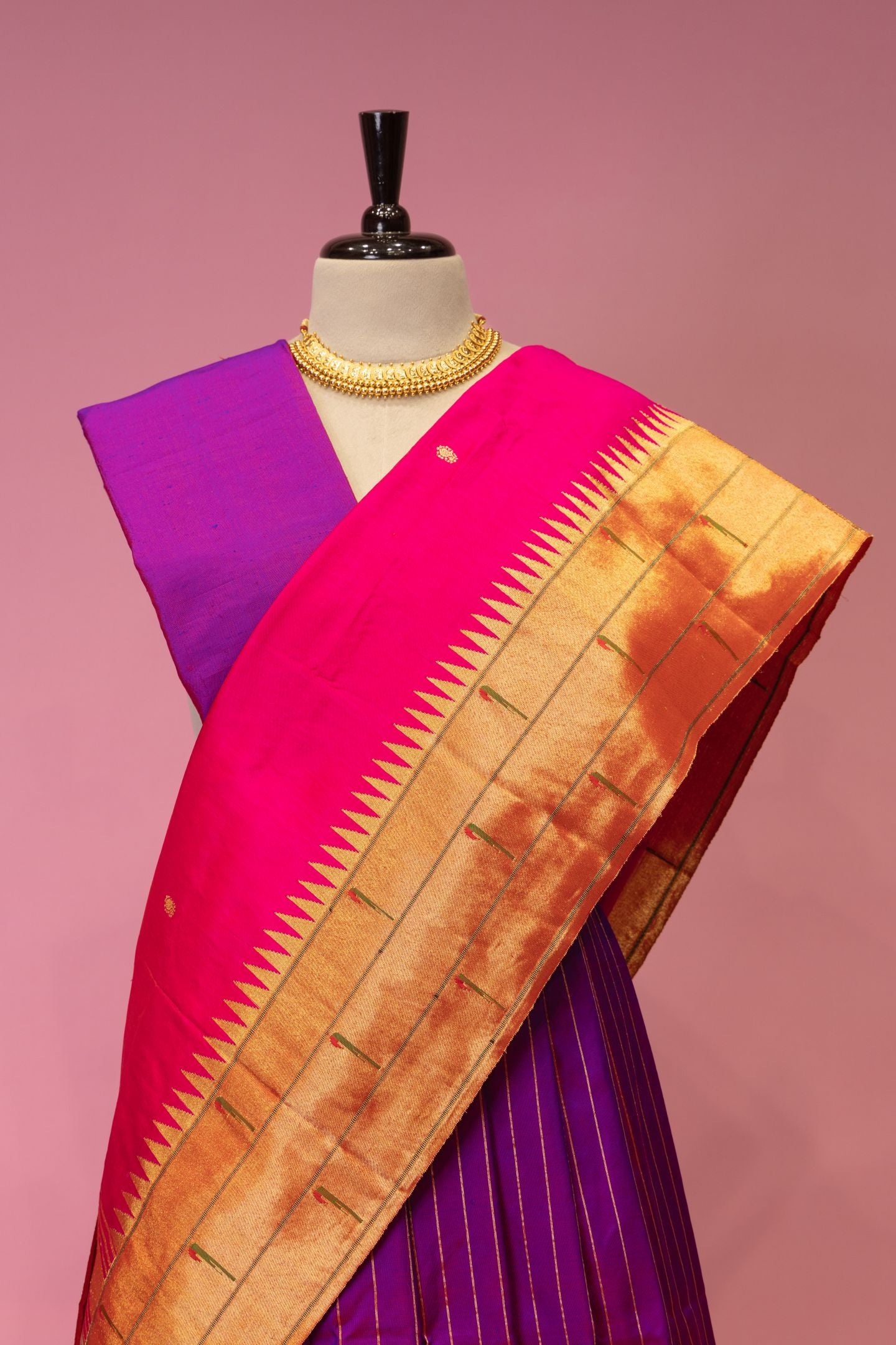 Handloom Unstitched Lehenga