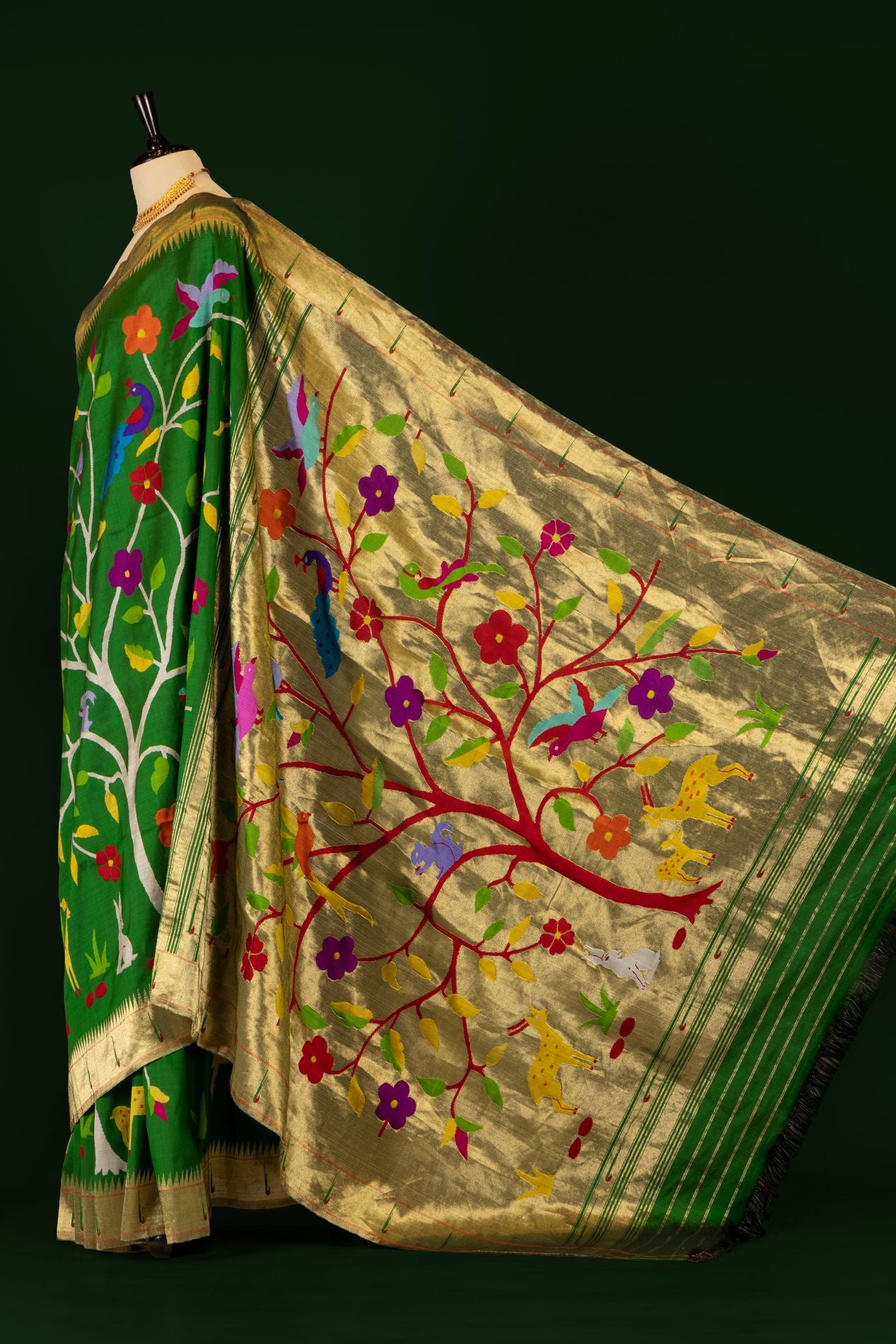 Handloom Brocade Paithani