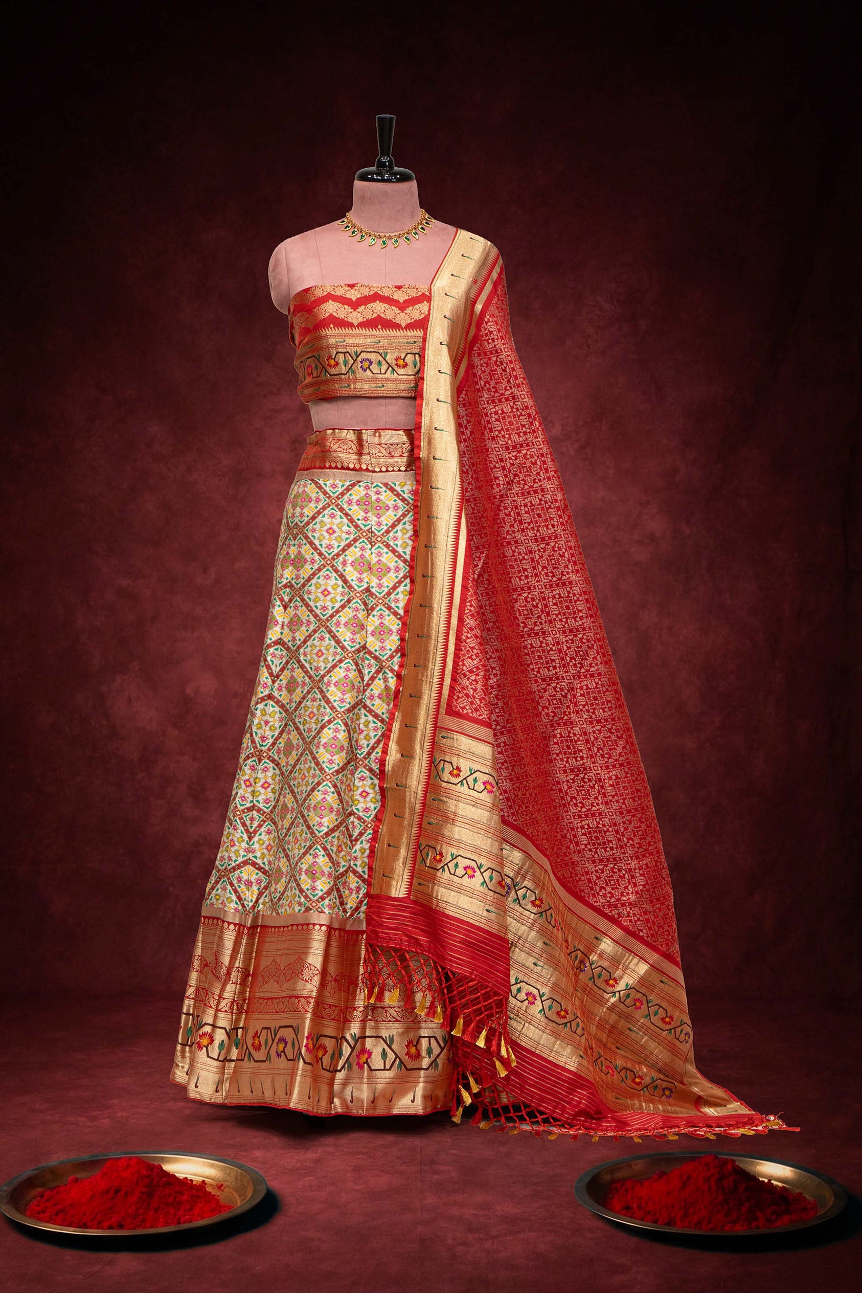 Traditional Patola Lehenga