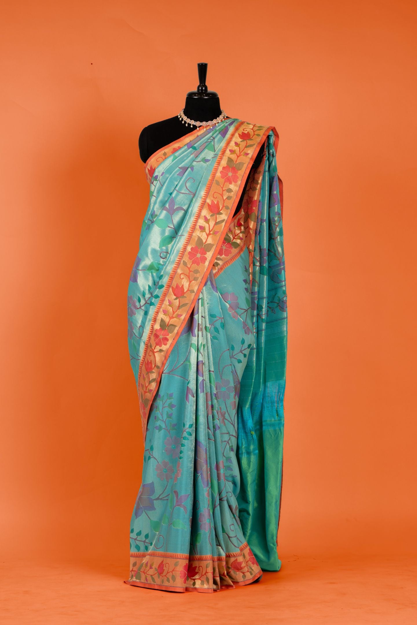 Handloom Brocade Paithani