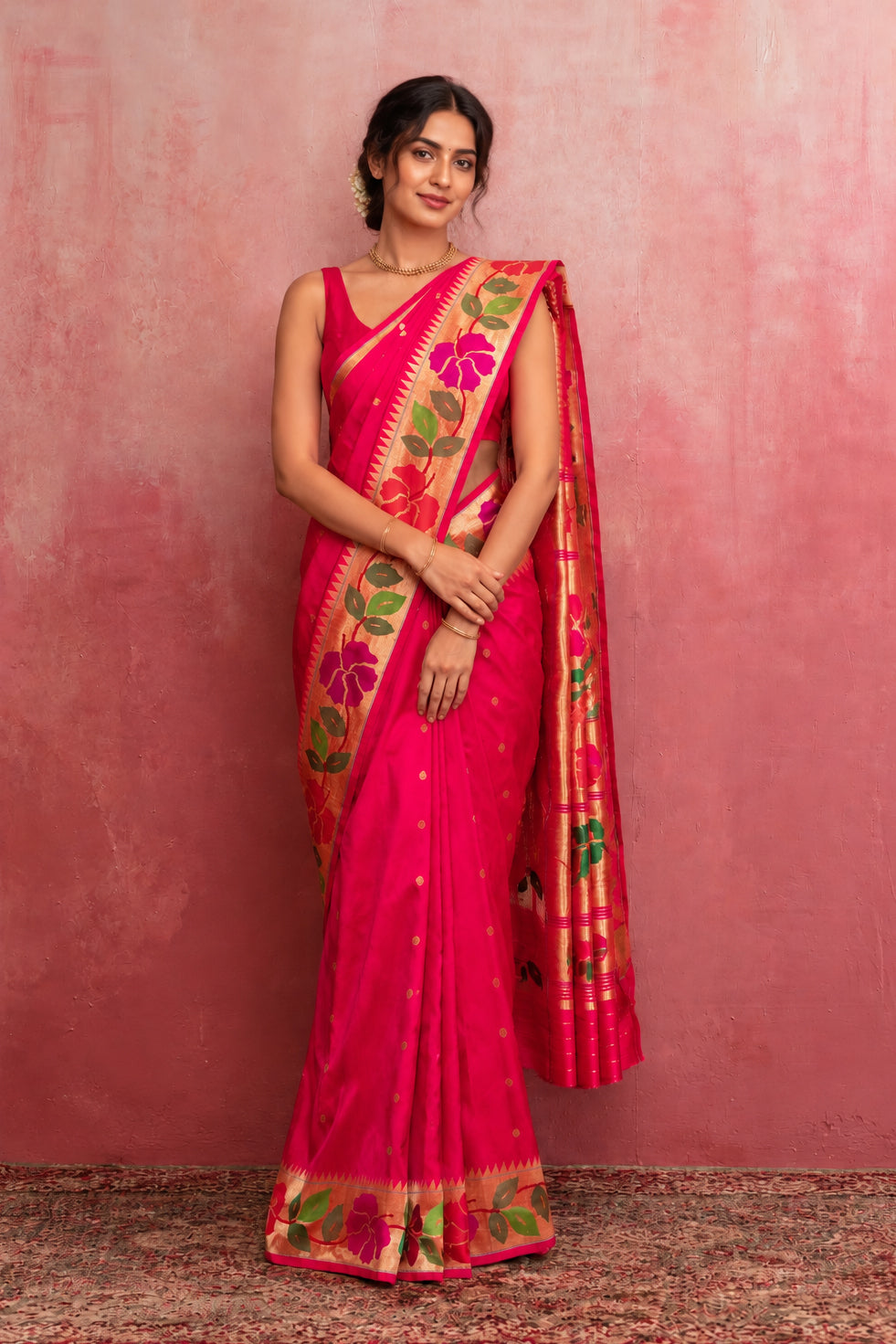 Handloom Brocade Paithani