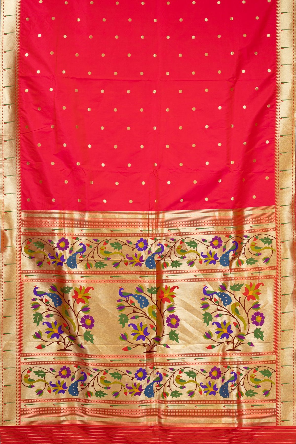 Designer Muniya Border Saree