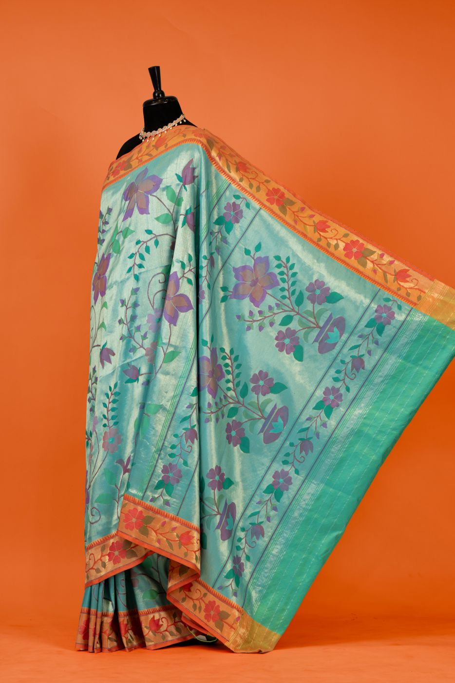 Handloom Brocade Paithani
