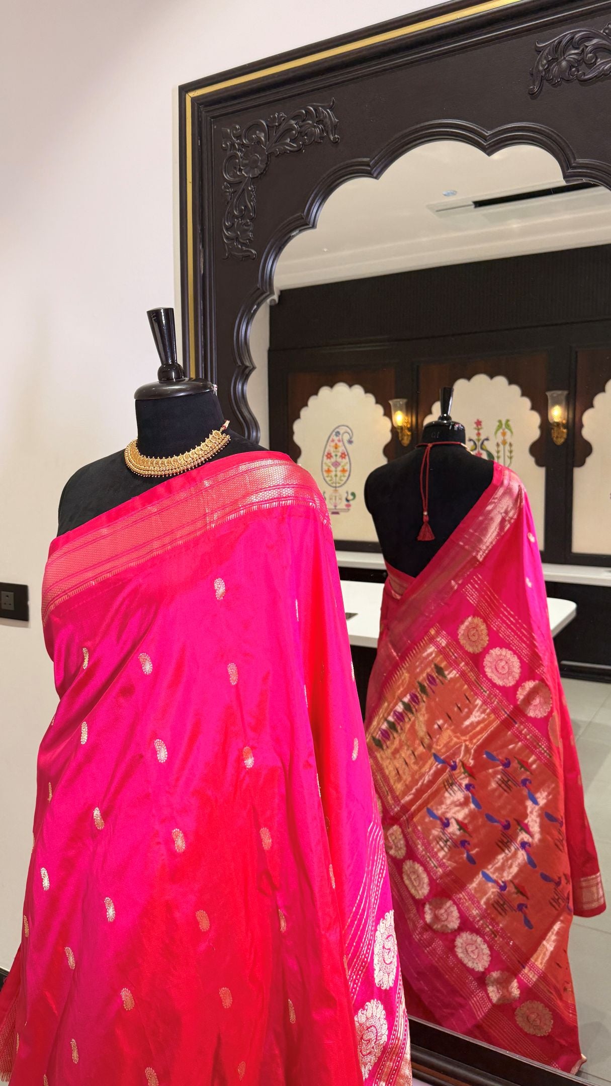 Handloom Double Pallu Paithani
