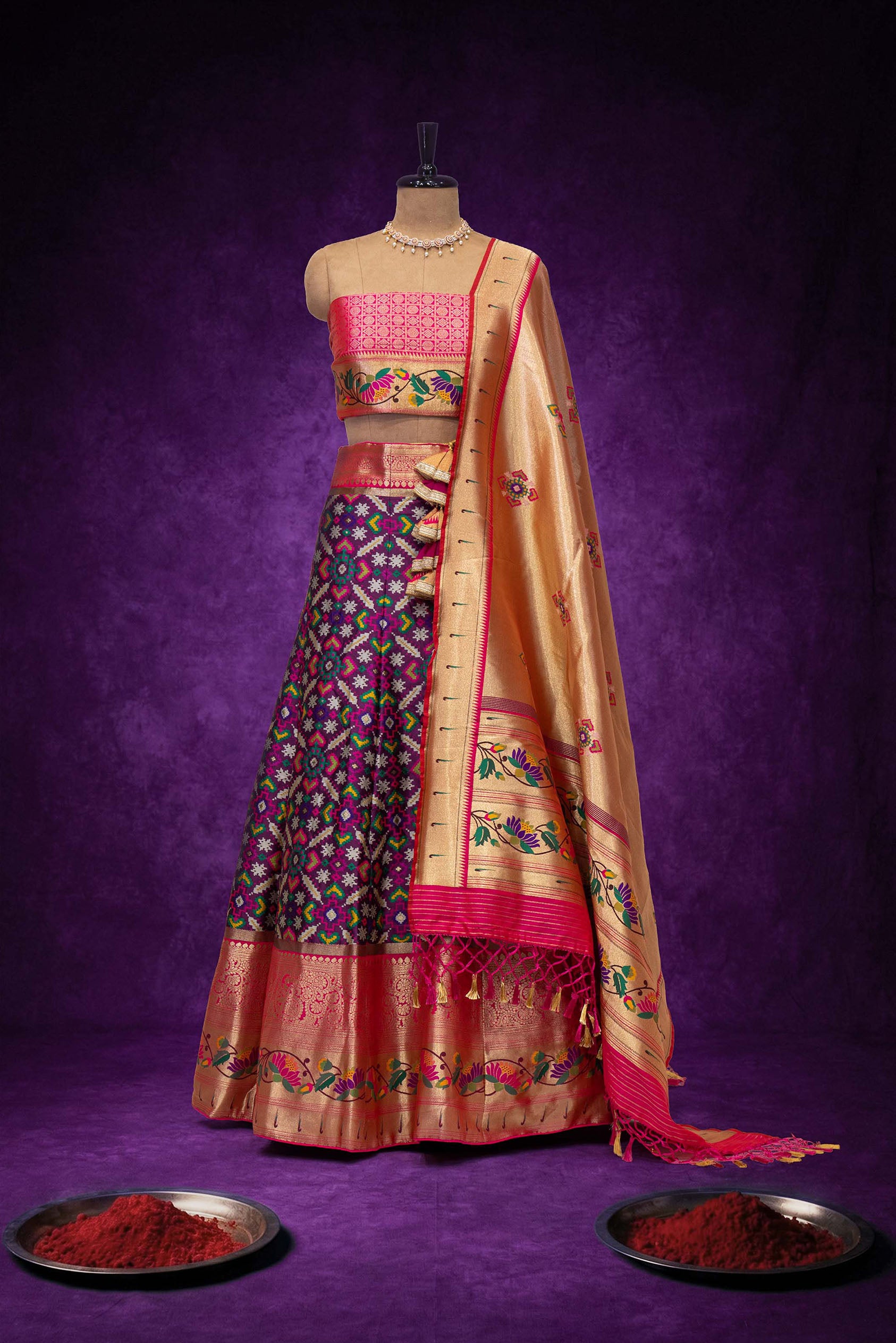 Traditional Patola Lehenga