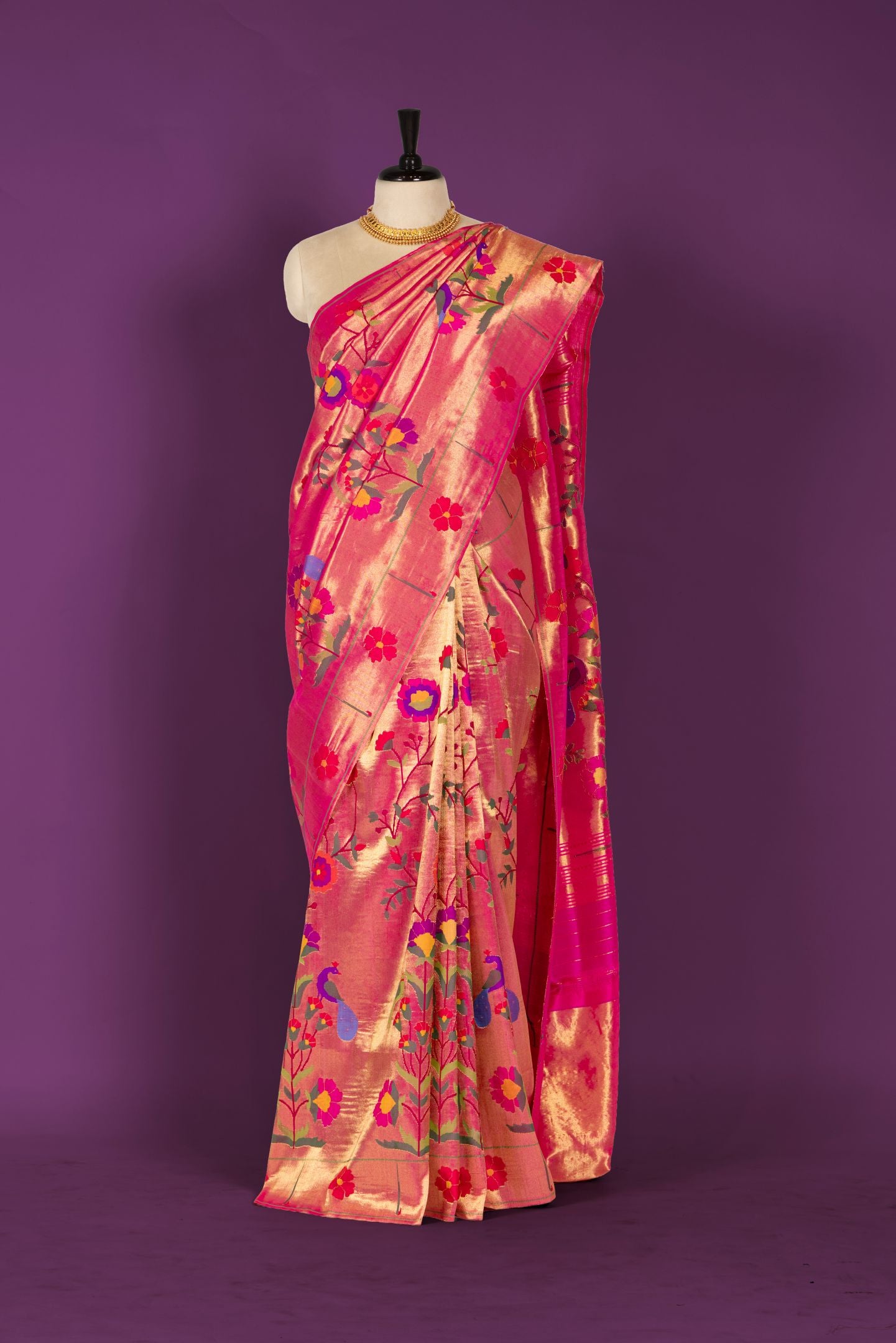 Handloom Brocade Paithani