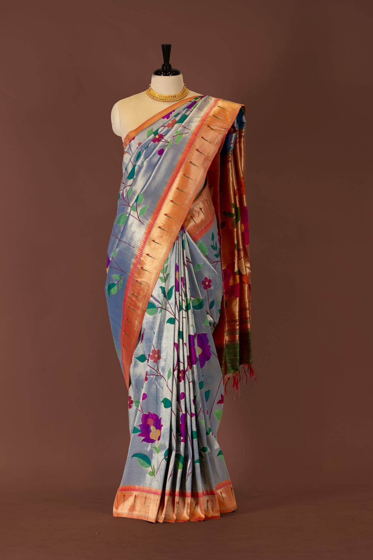 Handloom Brocade Paithani