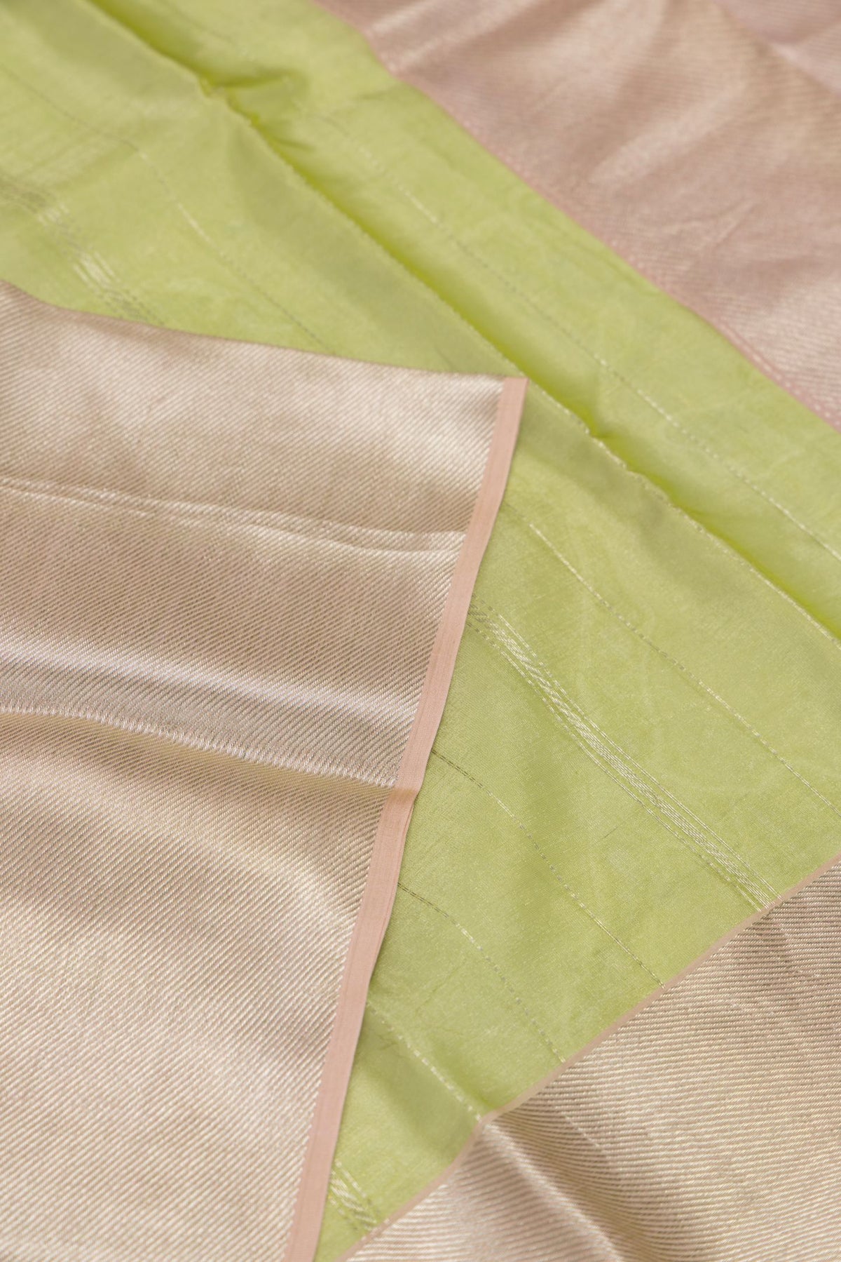 Handloom Tissue Chanderi Saree