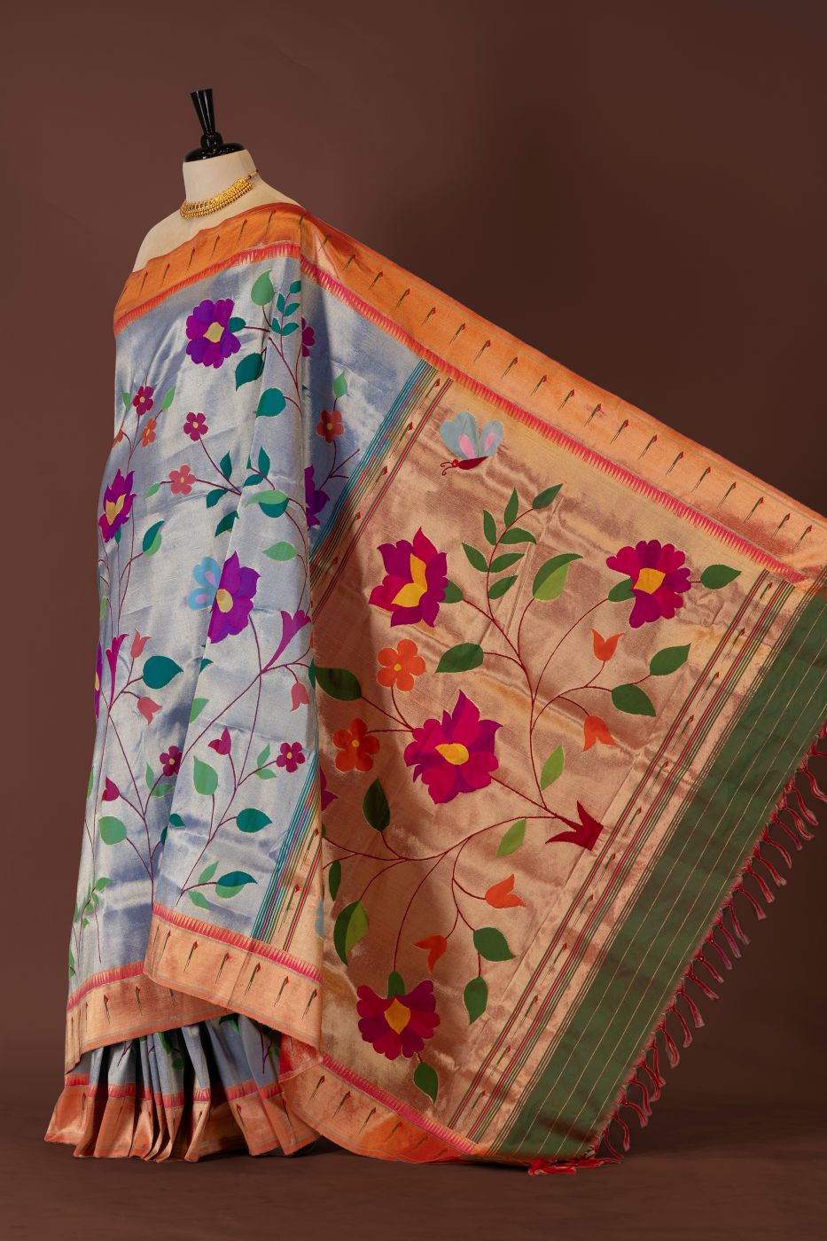 Handloom Brocade Paithani