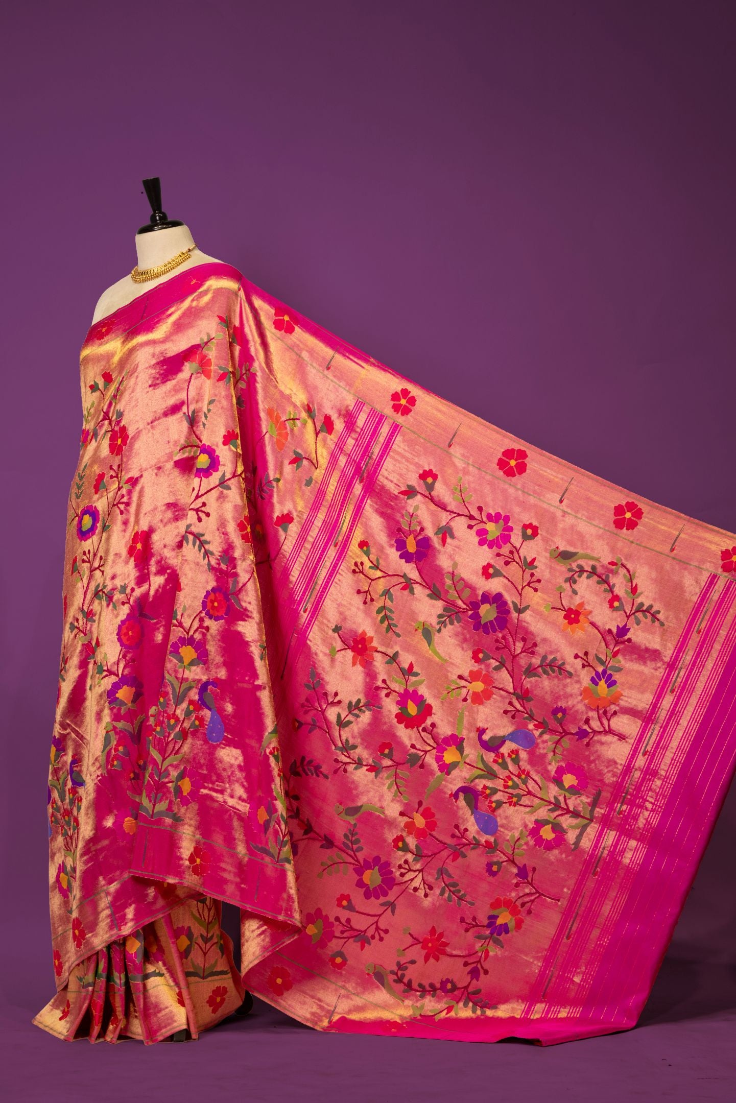 Handloom Brocade Paithani