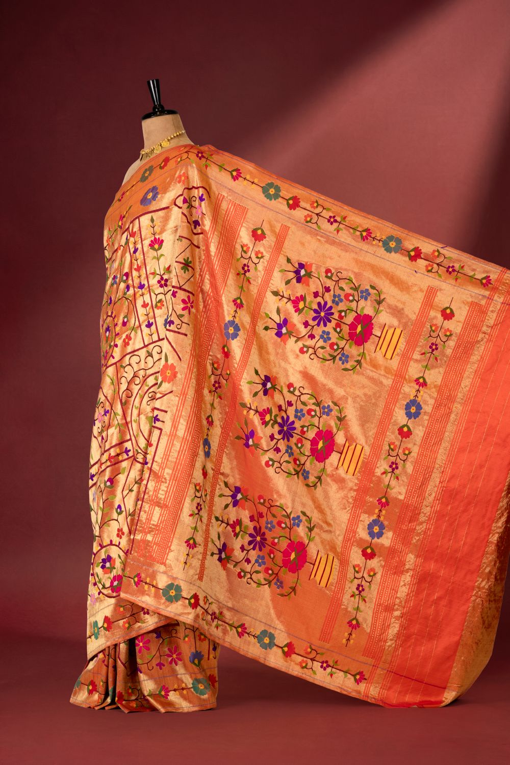 Handloom Brocade Paithani