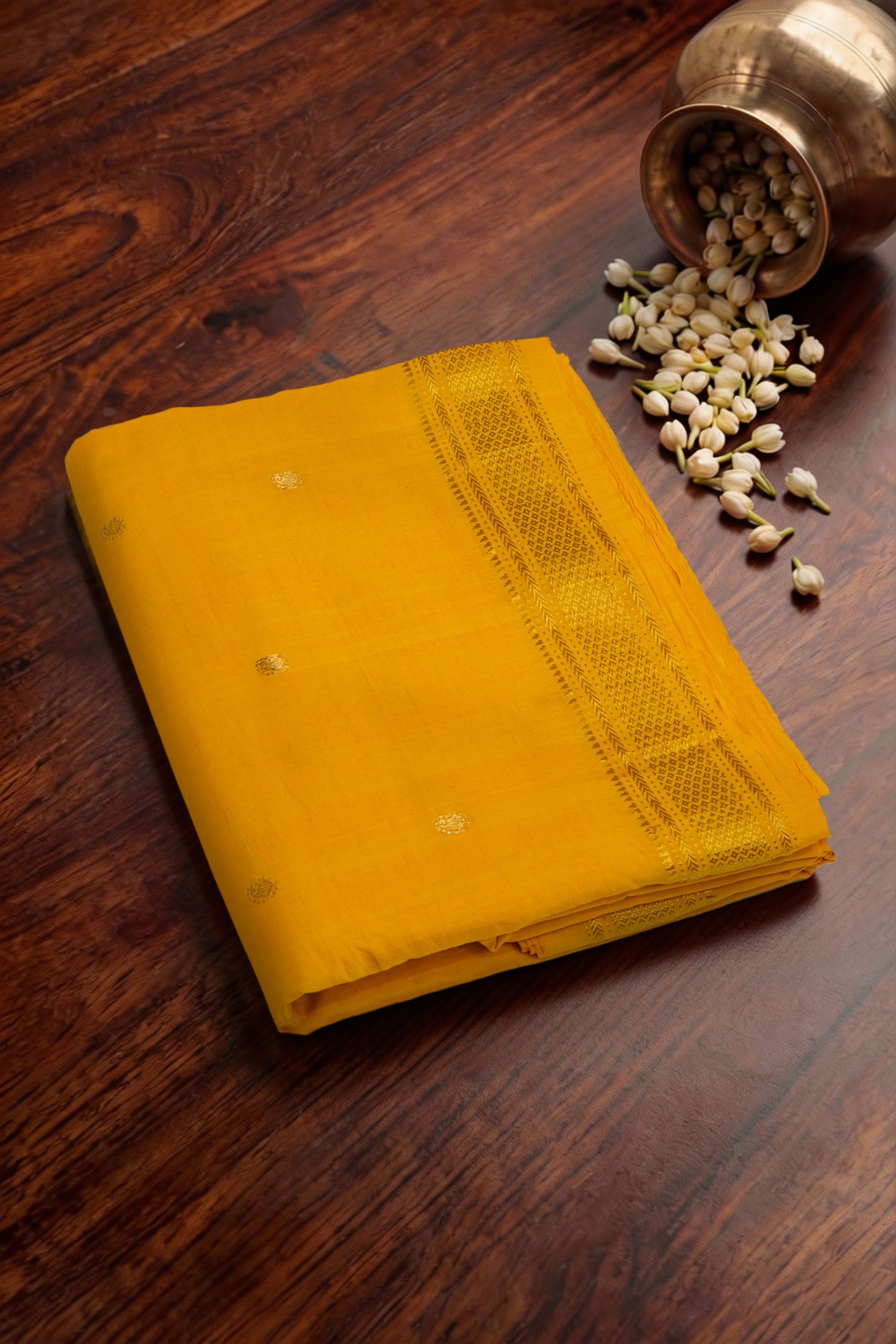 Handloom Cotton Paithani Rich Pallu