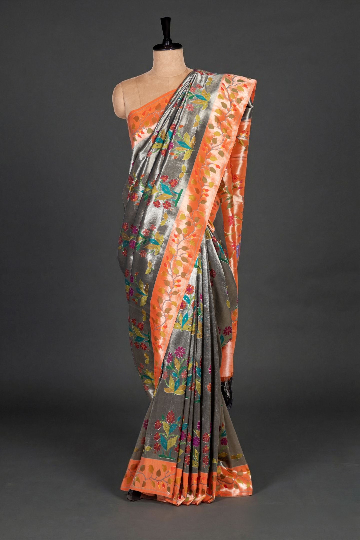 Hand Woven Brocade Paithani