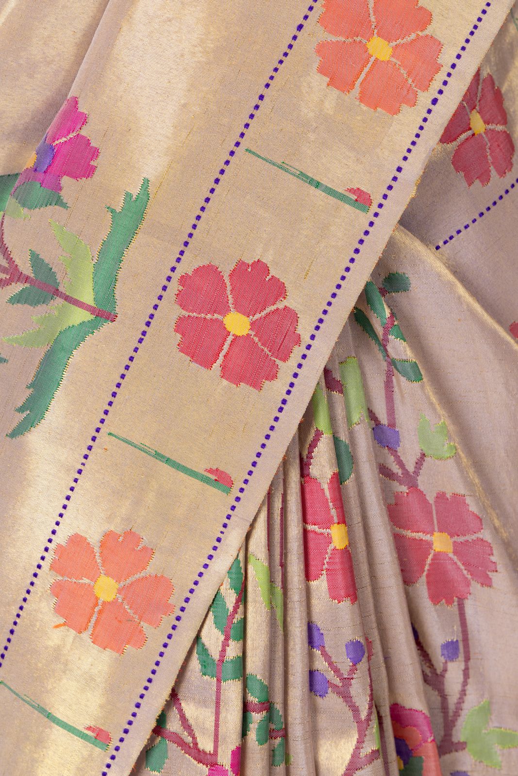 Handloom Brocade Paithani