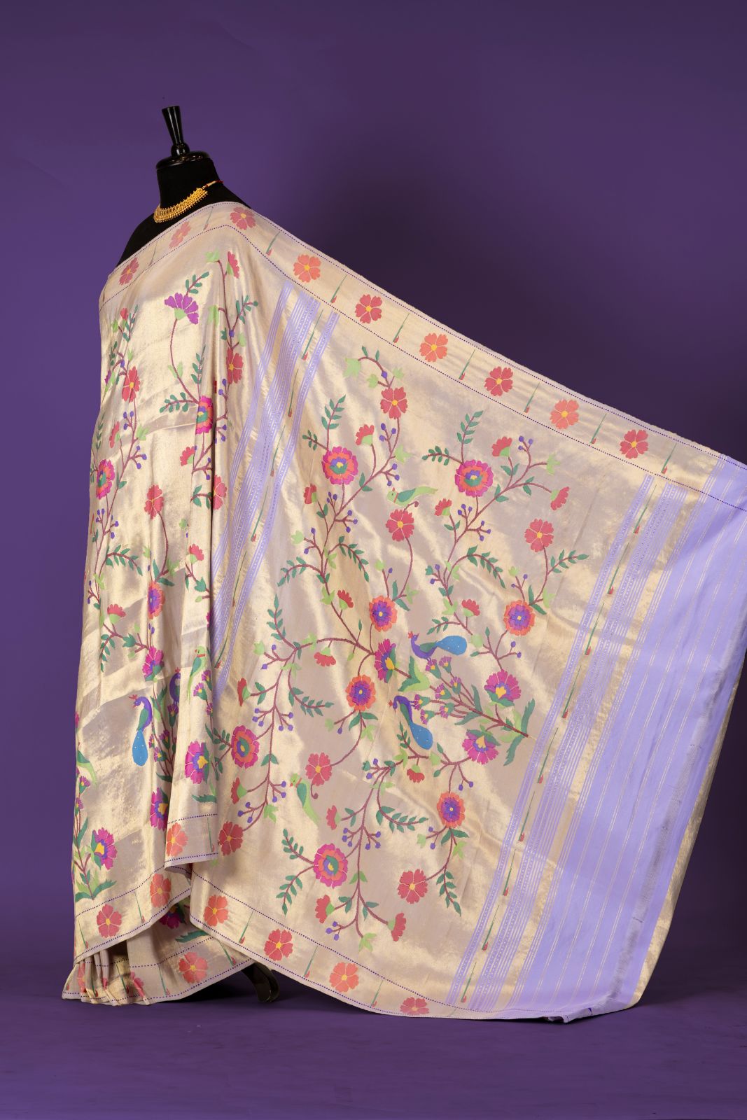 Handloom Brocade Paithani