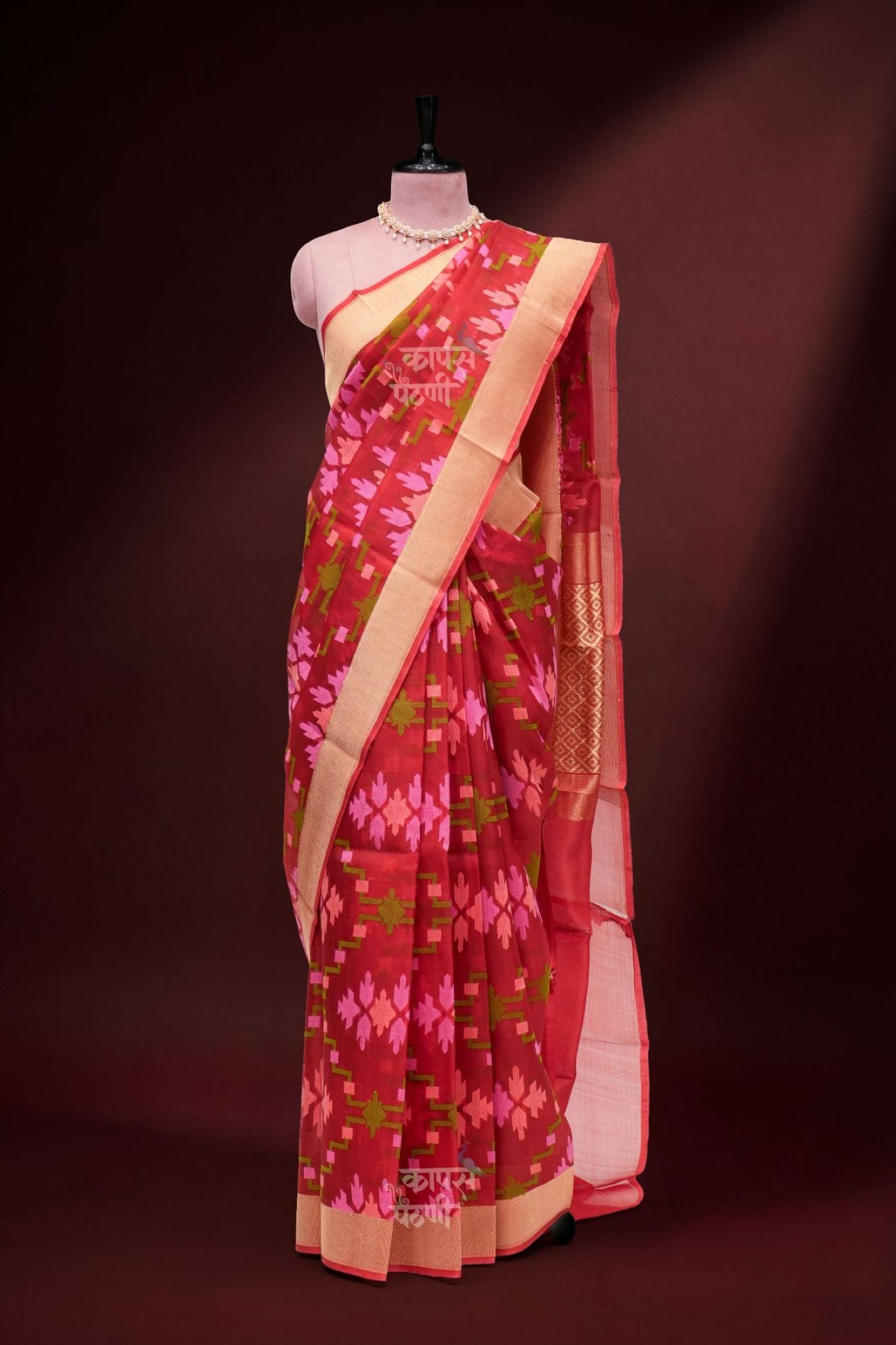 Designer Kora Meena Jal Saree